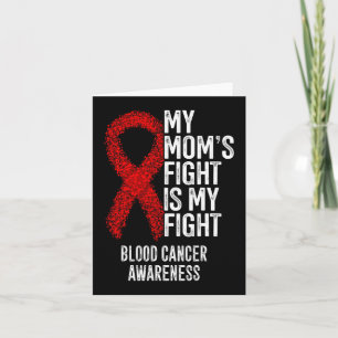 Carte Mon combat de maman est ma lutte contre le cancer
