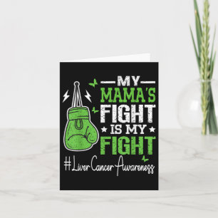 Carte Mon combat Mamas est ma lutte Conscience du cancer