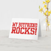 Carte Mon copain Rocks (Fleur jaune)