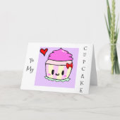 CARTE MON CUPCAKE-PERSONNE N'EST PLUS DOUX QUE "VOUS" AN (Devant)