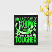 Carte Mon Dernier jour Chemo Brain Disabilities Award (Fleur jaune)