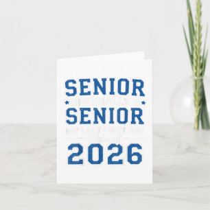 Carte Mon dernier premier jour Senior 2026 Cl de 2026 Re