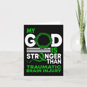 Carte Mon Dieu Plus Fort Que La Blessure Traumatique Du