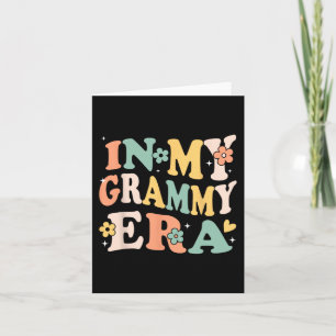 Carte Mon époque Grammy drôle sarcasme groovy rétro mère