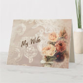 Carte Mon épouse (Devant)