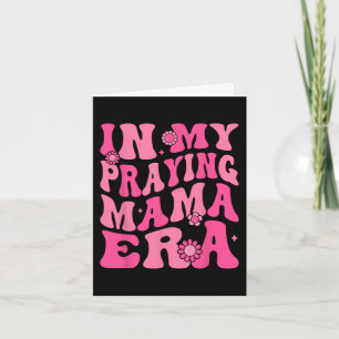 Carte Mon ère de prière maman religieuse mère chrétienne
