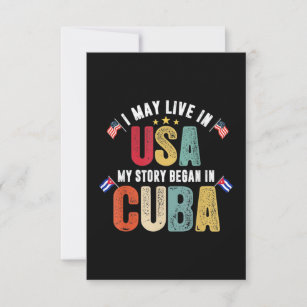 Carte Mon histoire commence à Cuba