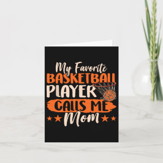 Carte Mon Joueur Bysketbyll Favori M'Appelle Maman Team 