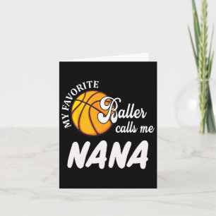 Carte Mon Joueur Bysketbyll Favori M'Appelle Nana Pour G