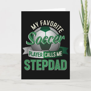 Carte Mon Joueur De Football Favori M'appelle Beau-père