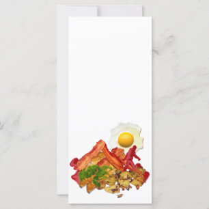 Carte Mon Ketchup s'est écrasé pour Bacon