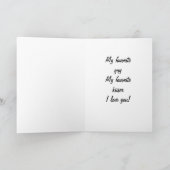 CARTE MON KISSER PRÉFÉRÉ POUR LE COWBOY VOUS AIME (Intérieur)