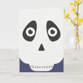 Carte Mon Lil Skeleton (Fleur jaune)