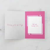 Carte Mon merveilleux Femme adorable chouettes Anniversa (Intérieur)