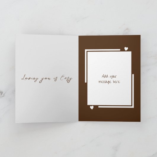 Carte Mon merveilleux Mari, chouettes adorables Annivers (Intérieur)