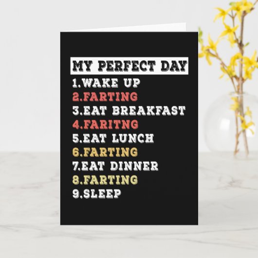 Carte Mon parfait jour (Fleur jaune)