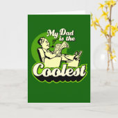 Carte Mon Père Est Le Plus Coolé (Fleur jaune)