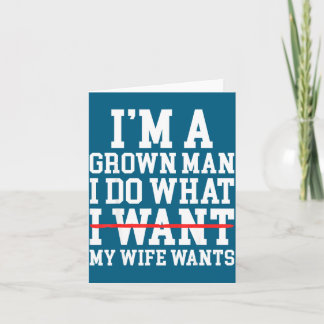 Carte Mon père mari grandi Quelle femme