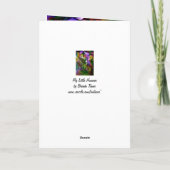 Carte Mon Petit Colibri (Dos)