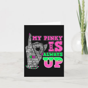 Carte Mon Pinky Est Toujours En Haut Aka Noir Histoire M