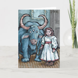 Carte Mon premier animal de compagnie #1 - Blanc à l'int