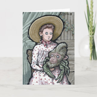 Carte Mon premier animal de compagnie #3 - Blanc à l'int