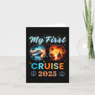 Carte Mon premier bateau croisière vacances 2025 famille