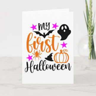 Carte Mon premier Halloween