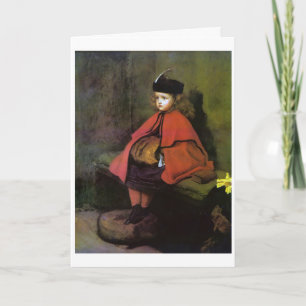 Carte Mon premier sermon, John Everett Millais