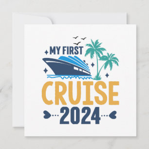 Carte Mon premier voyage en croisière 2024