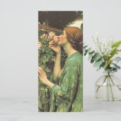 Carte Mon Rose doux, ou Âme du Rose par Waterhouse (Debout devant)