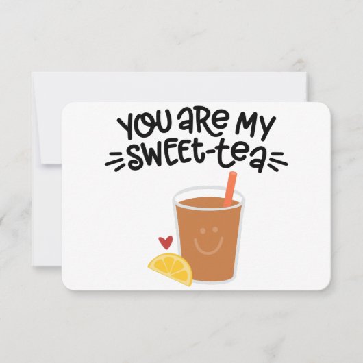 CARTE MON THÉ DOUX (Devant)