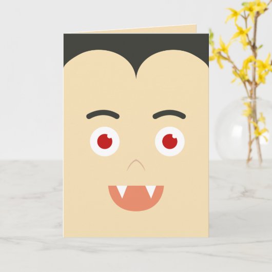 Carte Mon vampire de Lil (Fleur jaune)