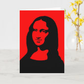 Carte Mona coloré (Fleur jaune)