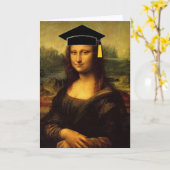 Carte Mona Lisa (Fleur jaune)
