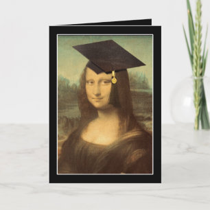 Carte Mona Lisa Casquette de troisième cycle