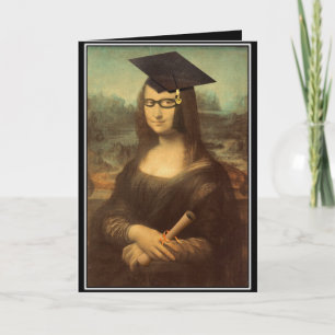 Carte Mona Lisa Casquette de troisième cycle