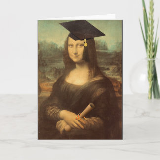 Carte Mona Lisa Graduation