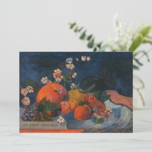 Carte Mona-Mona | Paul Gauguin (Debout devant)