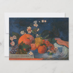 Carte Mona-Mona Paul Gauguin