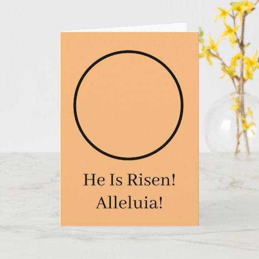 CARTE MONARCH BUTTERFLY/HAPPY EASTER/HAPPY EASTER/HAPPY  (Fleur jaune)