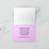 Carte Monarch Butterfly Sympathy (Intérieur)