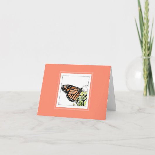 Carte Monarch Button Note (Devant)