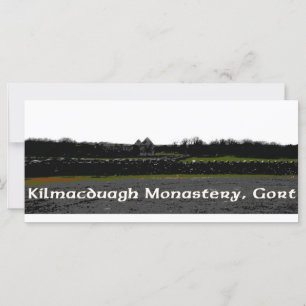 Carte Monastère de Kilmacduagh, Gort, Galway