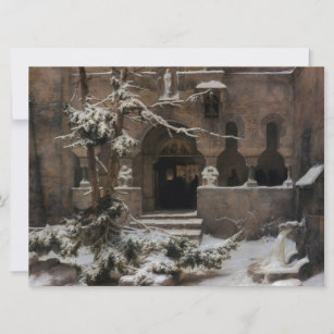 Carte Monastère en Neige d'hiver (par Karl Laling)