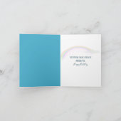 Carte monde d'anniversaire (Intérieur)