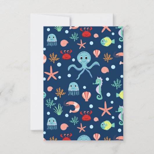 Carte Monde marin (Devant)