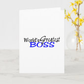 Carte Mondes plus grand Boss noir bleu (Fleur jaune)