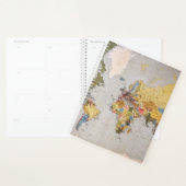 carte mondiale (Devant avec enveloppe)