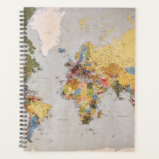 carte mondiale (Devant)